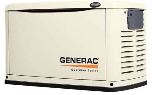 20 kW Generac Model 6729 Air Cool Standby Generator with 200 Amp transfer switch