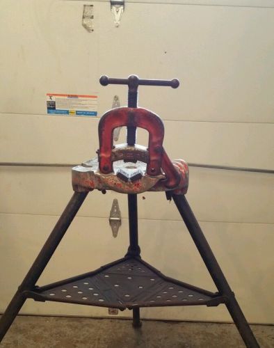 Ridgid tri stand no. 40 a pipe chain vise threader tristand 40a for sale