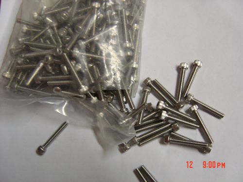 6-32 x 7/8&#034; stainless steel socket head cap screws for sale
