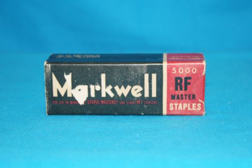 VINTAGE MARKWELL RF CHIEF STAPLES - 1942 - 1/2 FULL