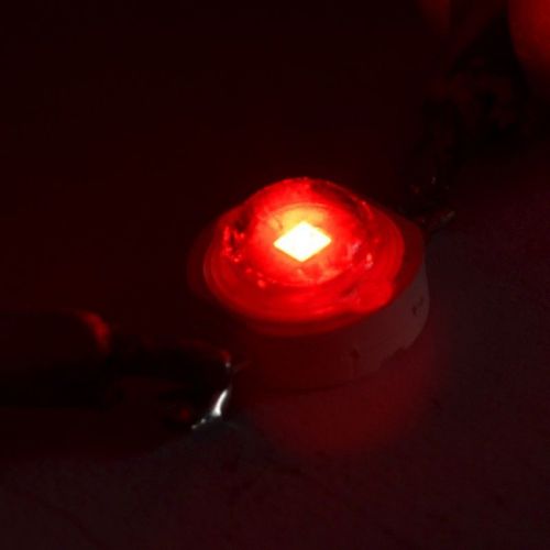 10pcs 3w 630nm red led emitter with 20mm star pcb diy led grow light for sale