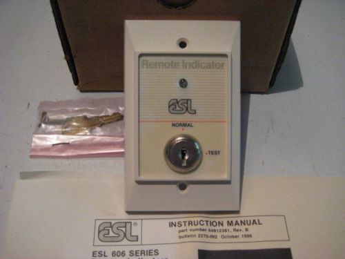 ESL Remote Indicator Plate 606 U2