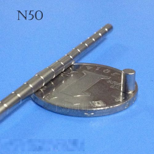 ZLCT028 50pcs N50 strong Circular Disc Nd-Fe-B Neodymium Magnet 3*5mm New