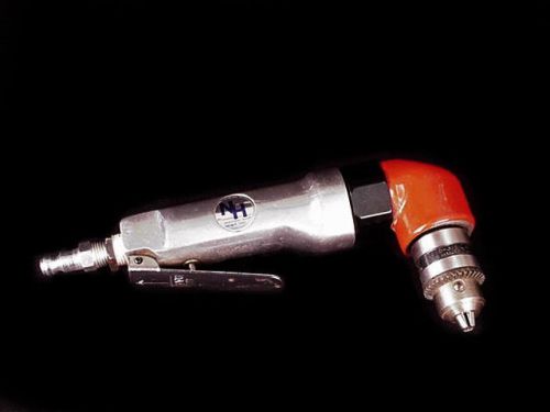 NH Professional Jacobs Pneumatic 3/8&#034; Air Angle Drill 1/16 to 3/8&#034; capacity