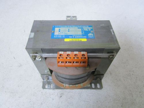 RATHGEBER ET-1600 TRANSFORMER *NEW OUT OF BOX*
