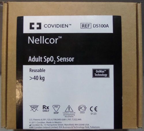Covidien Nellcor Adult SpO2 Sensor DS100A