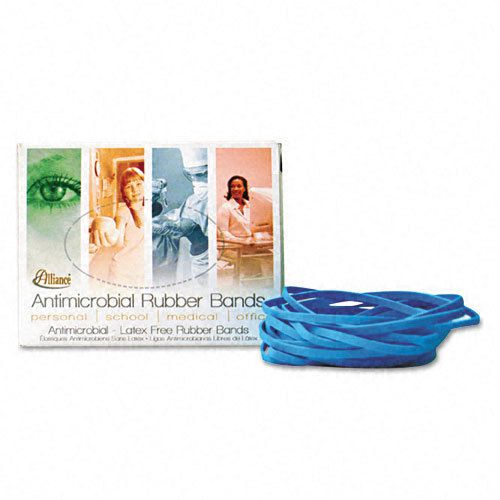 Alliance Rubber Band Latex-free, Biodegradable, Antimicrobial, 1 Box Cyan Blue