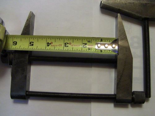 JOURNEYMAN TOOLMAKER MADE 2 PARELLEL CLAMPS 5&#034; JAW OPENING&#034;