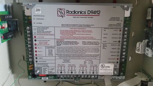 Radionics Intrusion Panel D9412