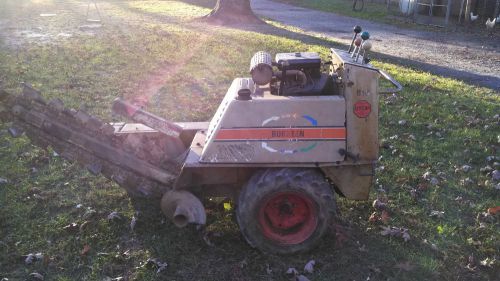 Burkeen trencher - b 116 gas trencher - only 166 hrs!! for sale