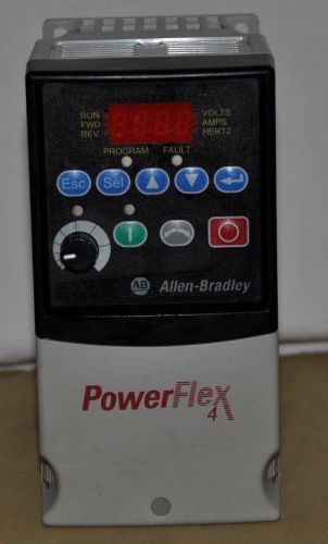 Allen bradley 22a-d4p0n104 powerflex 4 drive 2.hp 3phase series a for sale