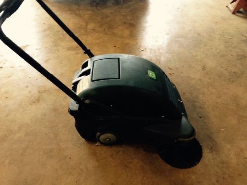 Nobles scout 24 walk behind battery sweeper w/batteries/power cord for sale