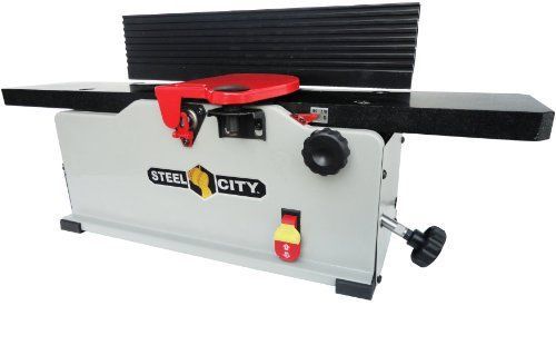 Steel City Tool Works 40610GH 6-Inch Granite Bench Jointer with Helical Cutter
