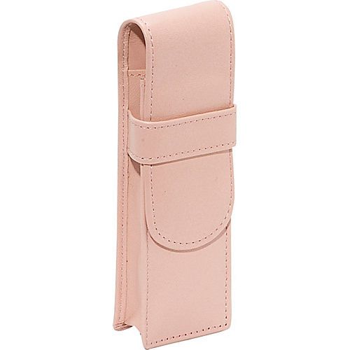 Royce Leather Double Pen Case - Pink Business Accessorie NEW