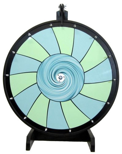 30&#034;  Swirl Color Dry Erase Trade Show Prize Wheel - BLEMISH near center