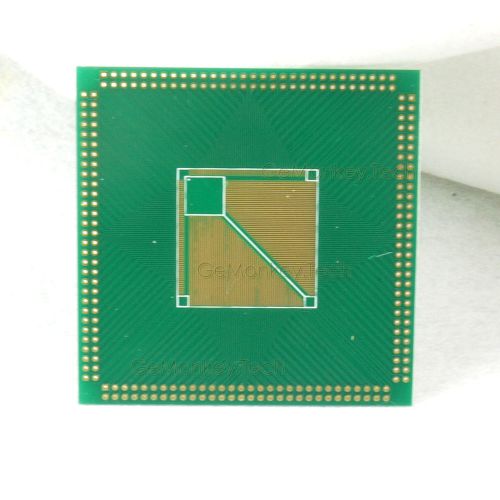 SMD TQFP100/144/208/240 To DIP Converter Adapter PCB 0.5mm 2.54 For FPGA