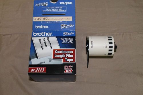 Brother DK-2113 Continuous Langth film tape!! In Box