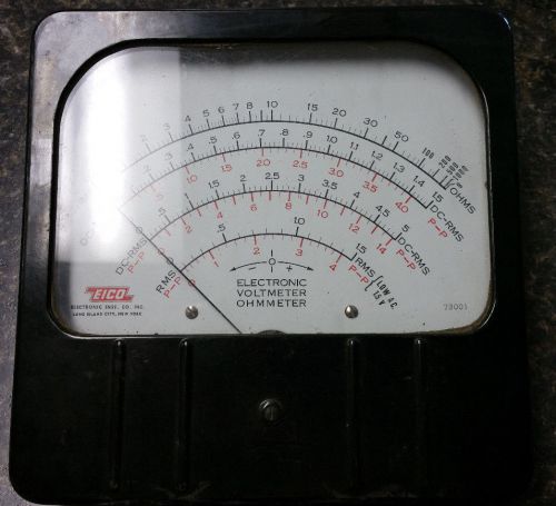 Vintage Military Electronic Volt Meter (Eico)