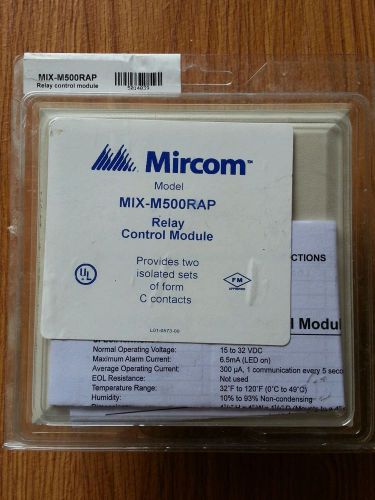 MIRCOM MIX-M500RAP - Relay Control Module NIB! 30 DAY WARRANTY!