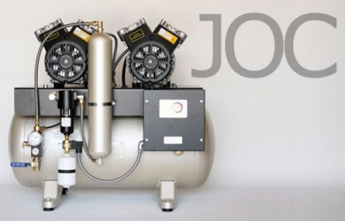 JDC AIR COMPRESSOR -OIL FREE - 1.5 HP - DENTAL MEDICAL MADE IN USA 5 YR WARRANTY