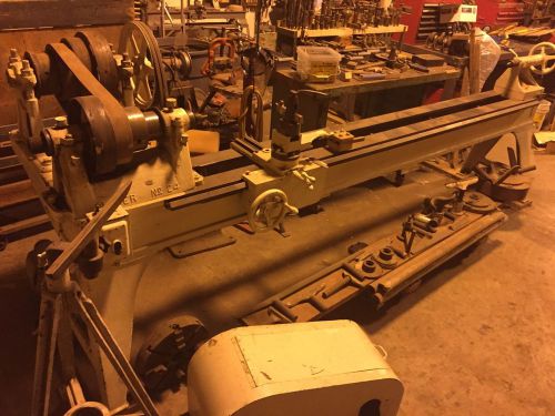 Oliver #24 pattern lathe 20&#034; x 8&#039;6&#034; capacity with outboard stand &amp; rests, etc.. for sale
