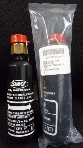 Lehavot  (CO2) Cartridges for 18lb Dry Chemical Extinguisher.