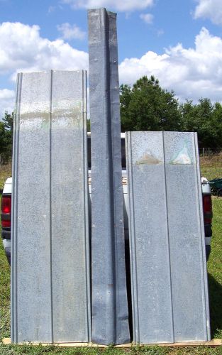 Galvanized Metal Roofing for 12&#039; x 12&#039; Building - 14 Pieces
