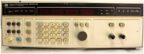 HP 3336C 10 Hz to 21 MHz, Synthesized Level Generator,  10MHZ Reference  &amp; more