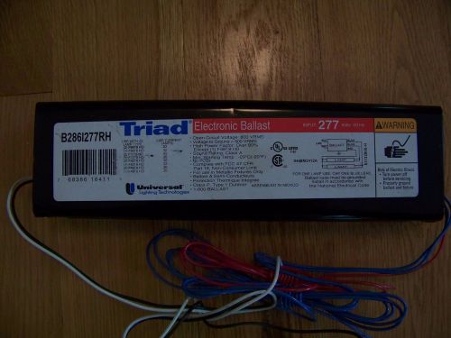 Triad B286I277RH 277V 2-Lamp F96T8HO Electronic Ballast