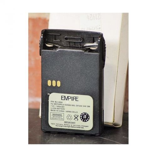 Empire Li-Ion Battery BLI-4024 for Motorola EX500 GP328 + More