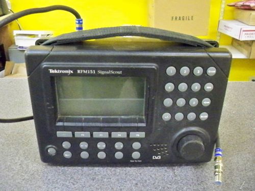 Tektronix RFM151 Signal Scout CATV Spectrum Analyzer -RT