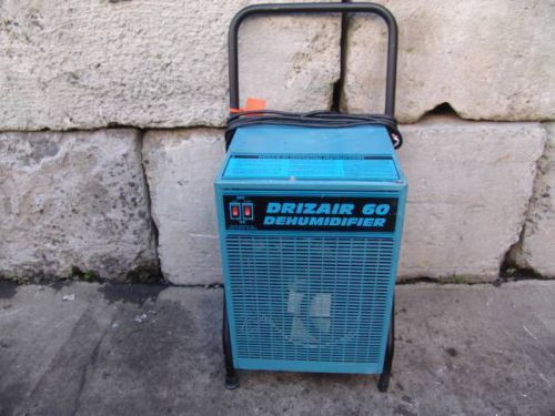 DRIZAIR 60  DEHUMIDIFIER CARPET CLEANER DRIER WORKS FINE