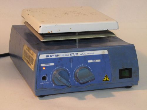 Ika rh basic b- kt /c s1 lab laboratory hot plate magnetic stirrer - as-is for sale