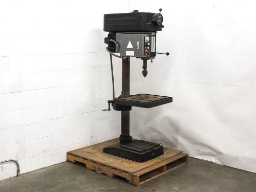 Jet jdp-20vs-3 variable speed floor drill press 230vac 3-phase 2hp for sale