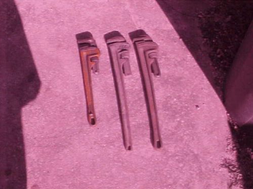 RIDGID Pipe Wrenches Assorted Sizes  Fuller