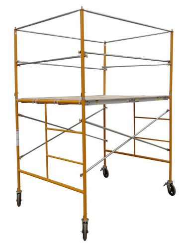 5&#039; Rolling Tower w Basic Safety Rails - 5&#039; Scaffold Tower