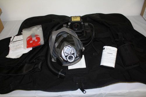 3M RRPAS Breathe Easy Turbo Respirator Mask (Large) Lithium Battery and Bag