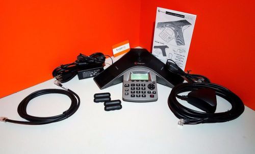 2200-19000-001 Polycom SoundStation Duo HD Voice Conference Phone Refurbished