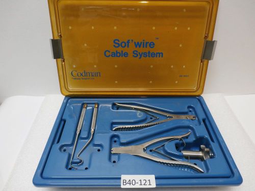 Codman 46-4011 Orthopedic Sof Wire Cable System Spine Orthopedic Instruments