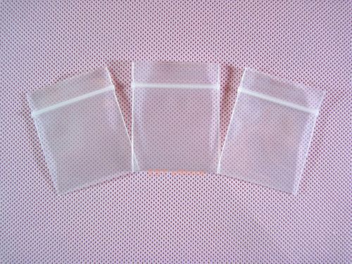 200 THICK Reclosable Zipper Plastic Ziplock Bags 4 Mil_1.2&#034; x 1.5&#034;_30 x 40mm