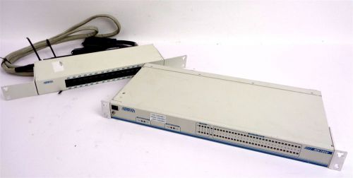 Adtran mx2800 d53 multiplexer 1200290l1 patch panel 1200291l1 patch cables (2) for sale