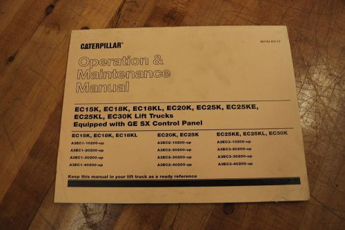 Caterpillar 99750-83110 Operation &amp; Maintenance Manual - USED