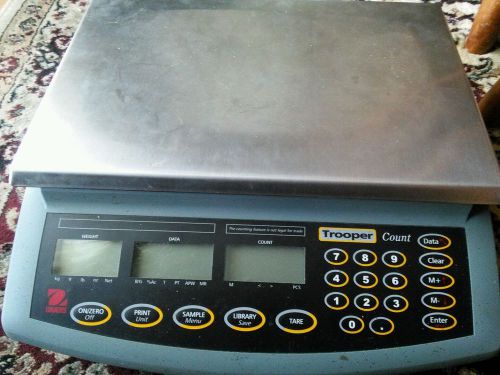 OHAUS TROOPER COUNT TC15R COMPACT DIGITAL INVENTORY COUNTING SCALE