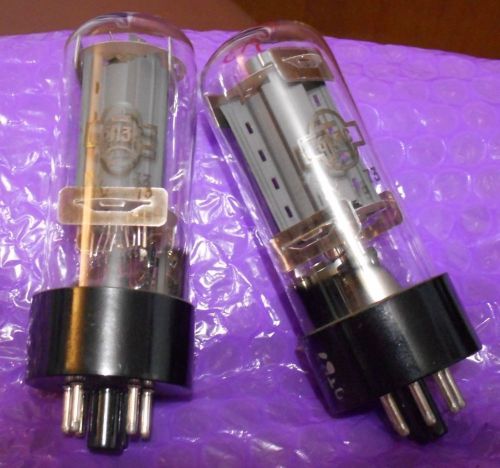 6L6GC Vacuum Tubes Brand New Matched Pair! 50 Watt Output