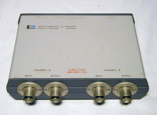 HP, Hewlett-Packard 1432A Sampler, DC-4GHz, VG physical condition