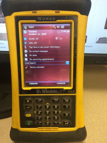 Trimble Nomad Data Collector Handheld Computer w/ Software 6GB