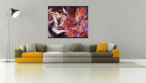 Anime,Canvas Print,Marisa Kirisame Flandre Scarlet,Wall Art,HD,Banner