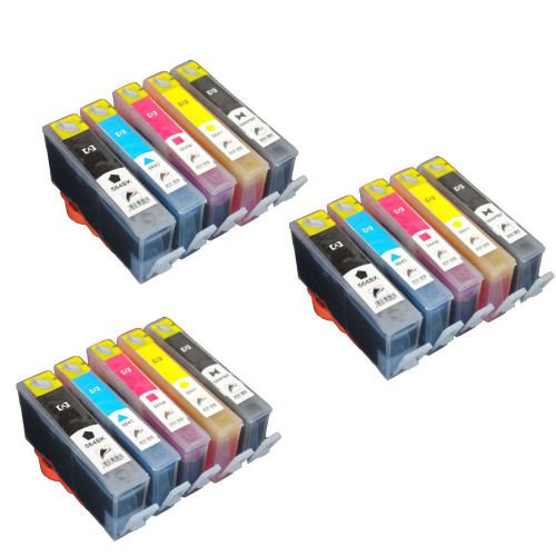 15pk ink cartridge for hp 564xl photosmart 5510 5511 5512 5514 5515 5520 printer for sale