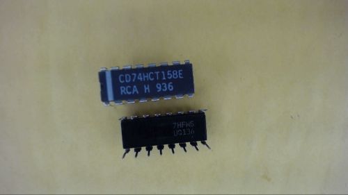 RCA CD74HCT158E 16-Pin Dip Integrated Circuit New Lot Quantity-25