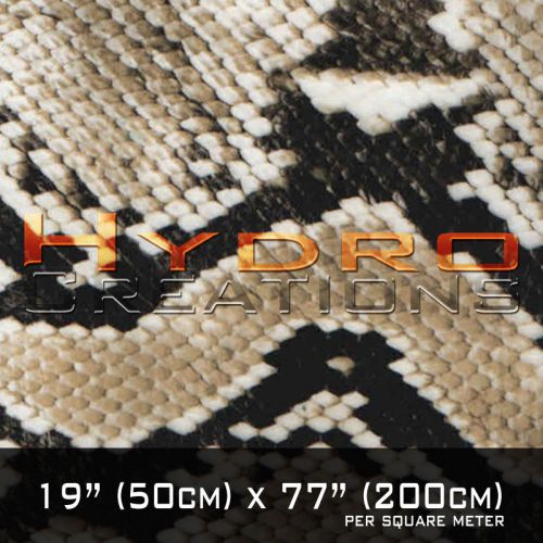 HYDROGRAPHIC FILM FOR HYDRO DIPPING WATER TRANSFER FILM BOA SNAKE SKIN